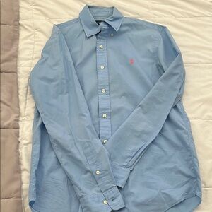 Polo by Ralph Lauren Blue Casual Button Down Shirt